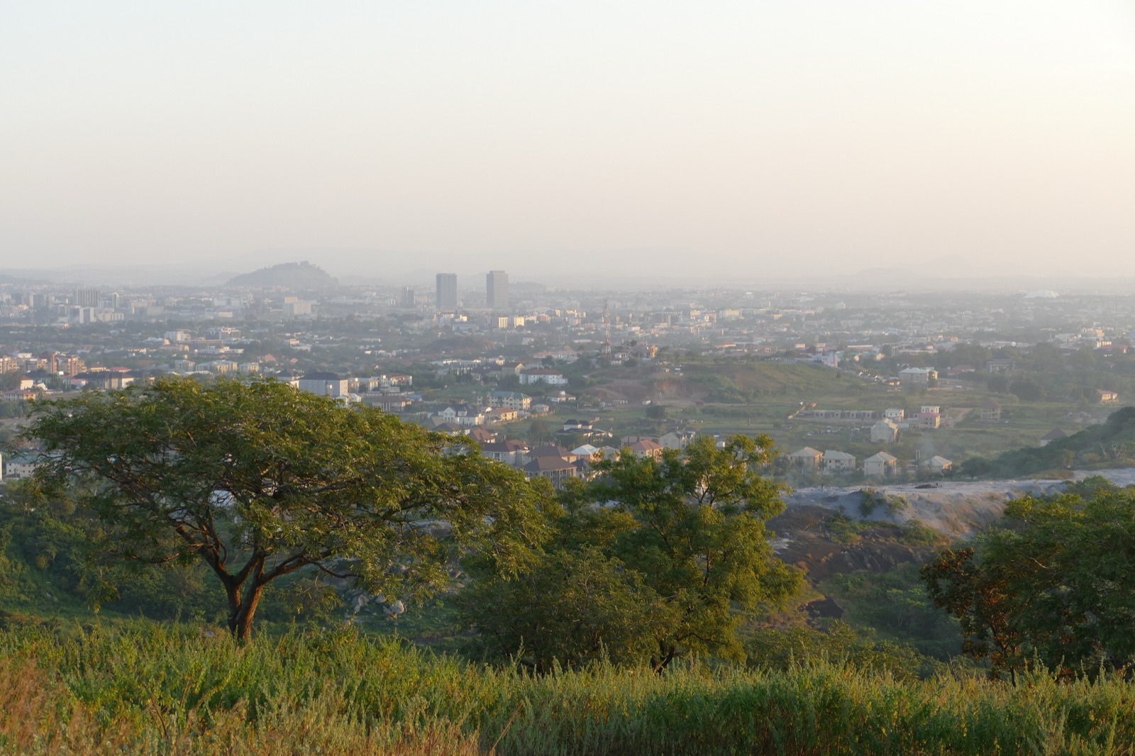 Abuja’s skyline from Katampe Hill